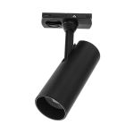 Bright Choice 1-Phasenn-SchienenspotSchwarz Zylinder 10W 700lm - 827 Extra Warmweiß