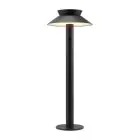 Nordlux Solar Gartenbeleuchtung Justina Metall Schwarz 5W 400lm - 830  | Bewegungs- und Lichtsensor