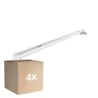 Mehrfachpackung 4x Deckenleuchte V2 LED T8 | Geeignet für 2x 150cm LED Röhre