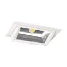 LED Deckenstrahler Wallwasher Wally Maxi Weiß 46W 6400lm 70x75D - 840 Kaltweiß - 238x145mm