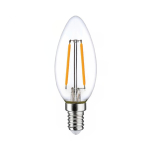 LED E14 Kerze Fadenlampe Klar 2.5W 250lm - 827 | Dimmbar - Ersatz für 25W