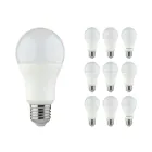 Mehrfachpackung 10x LED E27 Birne Matt 9.5W 1055lm - 830 | Ersatz für 75W