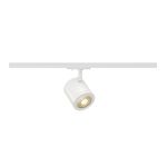 SLV Spot Sur Rail Enola C Rail Monophasé Aluminium Blanc Ronde 11W 1040lm 35D - 830 Blanc Chaud