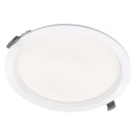 Ledvance Spot Encastrable LED Comfort Opale Blanc 42W/36W/30W 5000lm/4200lm/3600lm 100D - 930-940 CCT |Diamètre 250mm - IP44 - Meilleur Rendu De Couleur