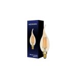 LED E14 Bougie Filament Ambre BA35 4.5W 400lm - 822 Blanc Très Chaud | Dimmable - Remplacement 35W