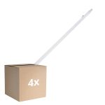 Lot 4x Ledvance Réglette LED Étanche Imperméable Eco 36W 4320lm - 840 Blanc Froid | 120cm