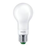 Philips MASTER LED Ampoule Ultra Efficient E27 Poire Dépolie 4W 840lm - 830 Blanc Chaud | Dimmable - Remplacement 60W