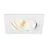 SLV New Tria 68 Spot Aluminium Blanc Carré 8.3W 750lm 38D - 930 Blanc Chaud | Diamètre 68mm - Meilleur Rendu De Couleur - Dimmable 