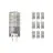 Lot 10x Osram Parathom LED Pin GY6.35 3.8W 470lm - 827 Blanc Très Chaud | Dimmable - Remplacement 40W