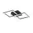 Eglo Plafonnier RGBic Échantillon Noir 19.6W 2100lm - 830  + RGB | Dimmable