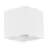 Eglo Applique Murale Calpi Aluminium Blanc 3.3W 340lm - 830 Blanc Chaud | IP44 