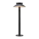 Nordlux Solar Éclairage de jardin Justina Métal Anthracite 5W 400lm - 830  | Détecteur de Mouvement et de Lumière