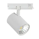Spot LED Sur Rail 3 Phases  Pro Aluminium Blanc 40W 4900lm 36D - 930-940-957 CCT | UGR 