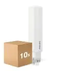 Lot 10x Philips CorePro PL-C LED 6.5W 700lm - 830 Blanc Chaud | 4 Broches - Remplacement 18W