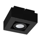 Eglo Plafond Spot Mendoza Échantillon Noir 4.7W 345lm - 830  | Dimmable - Convient pour GU10