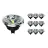 Lot 10x Spot LED GU10 AR111 15W 850lm 40D - 927 | Meilleur rendu de couleur - Dimmable - Remplacement 100W