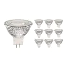 Lot 10x Spot LED GU5.3 MR16 4.4W 345lm 60D - 830 | Dimmable - Remplacement 35W