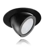 Spot encastrable LED Noir 35W 3000lm 36D - 930 | 168mm - Meilleur rendu de couleur